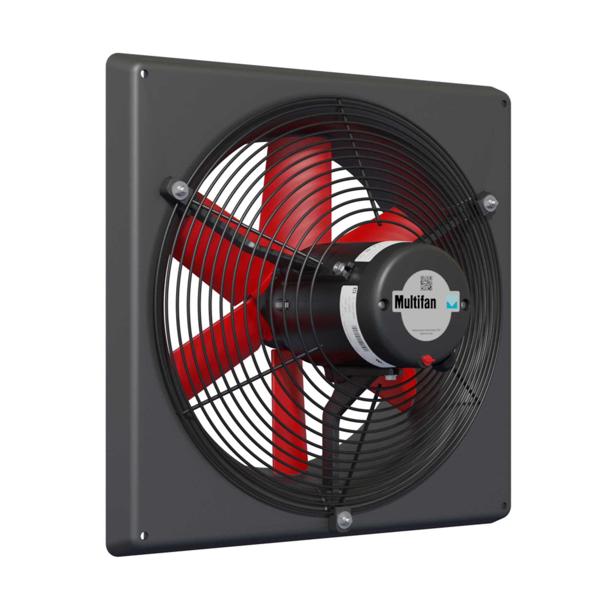 Multifan Standard Performance Panel Fan, 14in., 2150 CFM, 1/4 HP, 120 Volt, Model# V4E35K-120V
